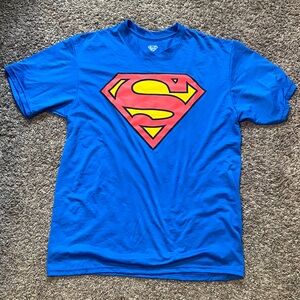 🎃 DC Comics Superman Logo Blue T-Shirt